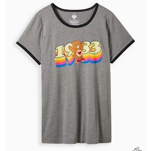 Torrid Care Bears Grey Tee